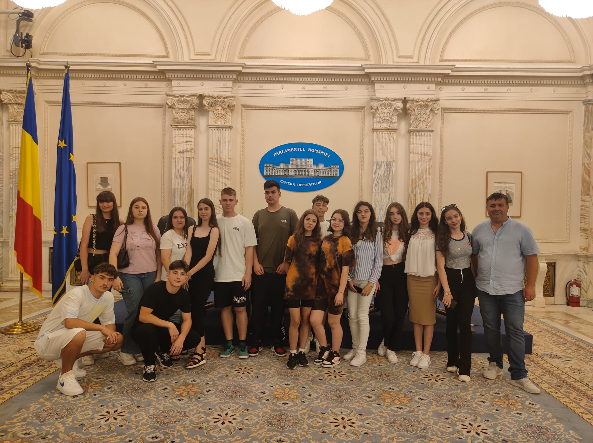 Vizită educativă la Palatul Parlamentului 🇷🇴🏛️