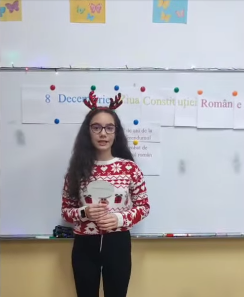 Conștienți de valorile și principiile moștenite,  Liceul Tehnologic Băneasa a marcat  astăzi ziua de 8 Decembrie.