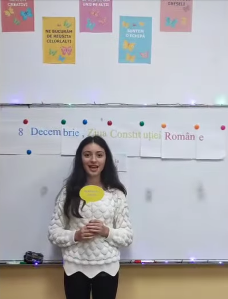 Conștienți de valorile și principiile moștenite,  Liceul Tehnologic Băneasa a marcat  astăzi ziua de 8 Decembrie.