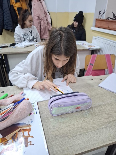 Astăzi, 15 ianuarie 2025, elevii claselor a V-a A, a VII-a A și a VIII-a A au celebrat Ziua Culturii Naționale